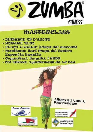 La plaça Patalín acull una 'masterclass' de zumba fitness