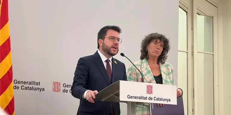 Aragonès acusa Sánchez "d'utilitzar" la cimera i diu que "no és ningú per certificar" el futur de Catalunya