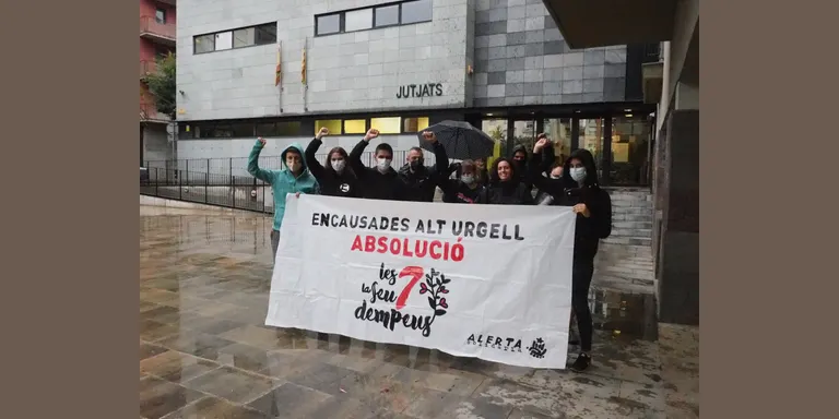 Arriba a judici el cas dels encausats de la Seu d'Urgell per la vaga general de 2019