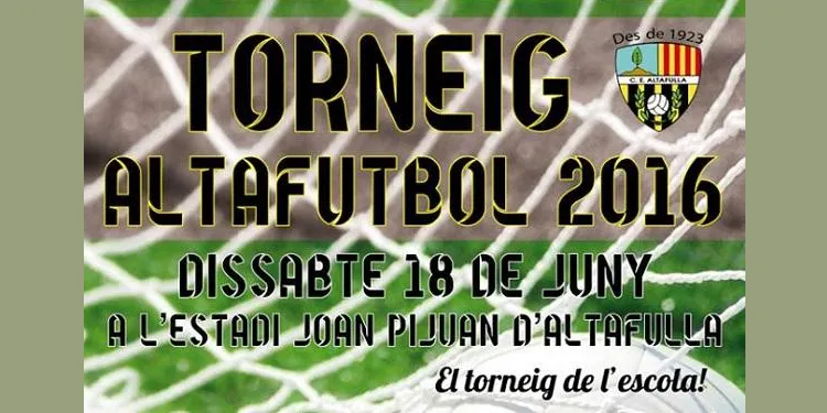 El CE Altafulla oferirà aquest dissabte la primera edició de l’Altafutbol