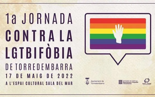 Torredembarra celebrarà la 1a Jornada contra la LGTBIfòbia el 17 de maig