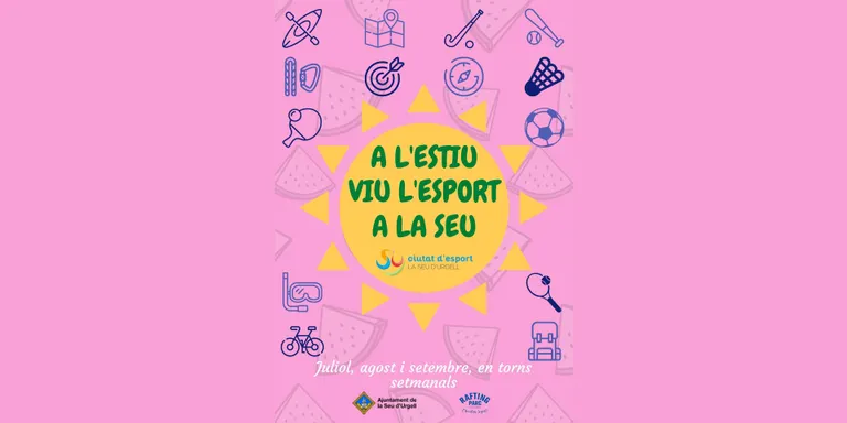 El Servei d'Esports de la Seu d'Urgell presenta aquest estiu un ampli ventall d'activitats físiques i esportives per a infants i adolescents