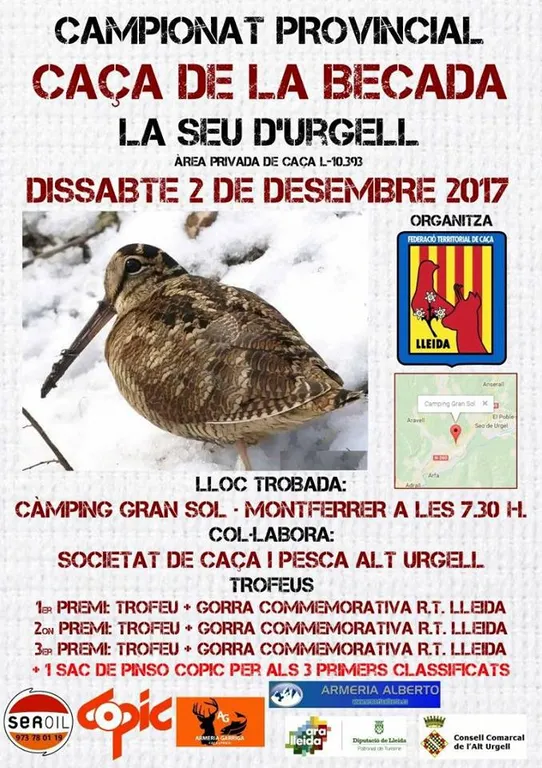 La Seu acull el Campionat Provincial de Caça de Becades