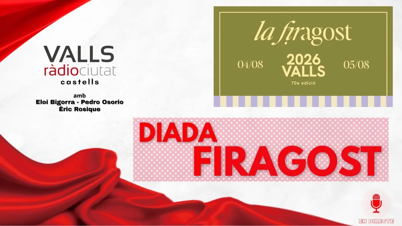DIRECTE. Dimecres 20.00h. La diada castellera de Firagost 2026
