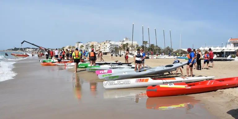 Torredembarra acull el Campionat de Catalunya de caiac de mar