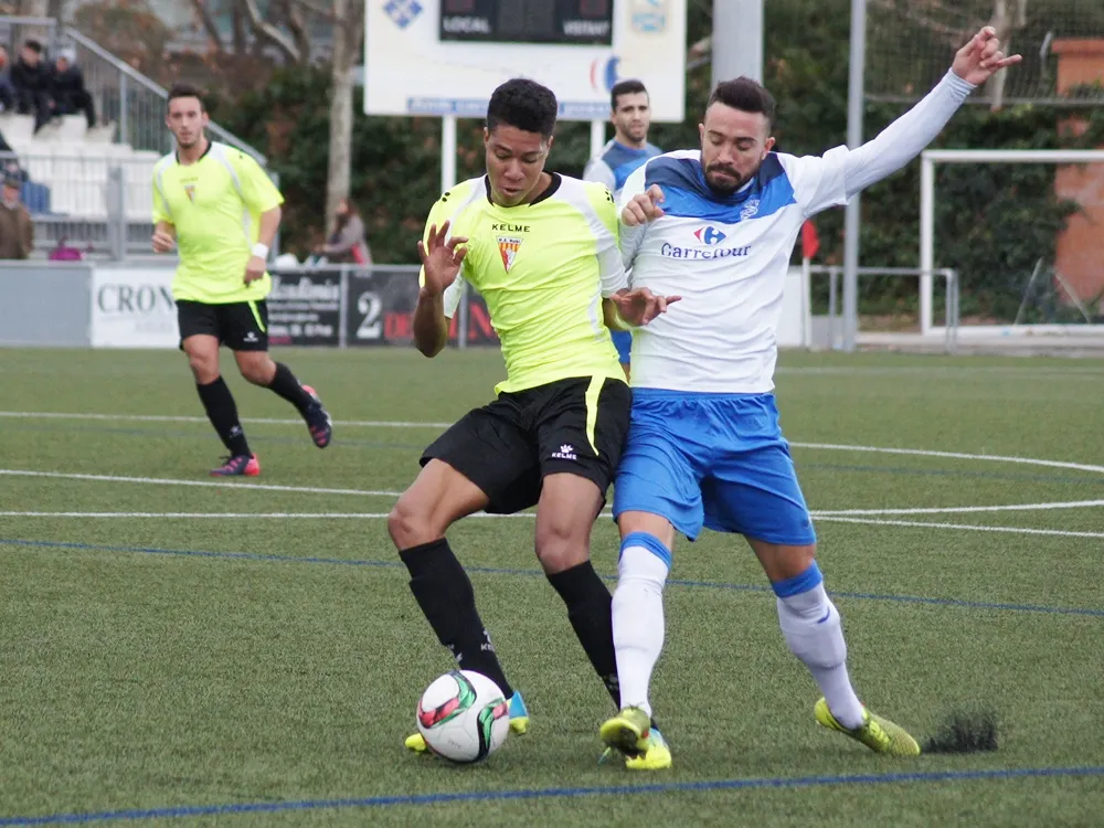 Primer partit com a titular amb el Rubí de Juan Pablo