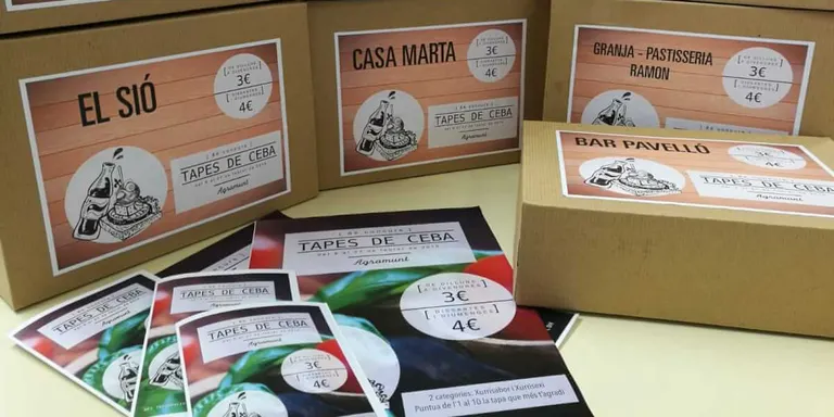 El concurs de tapes de ceba arriba a la vuitena edició amb set establiments d'Agramunt