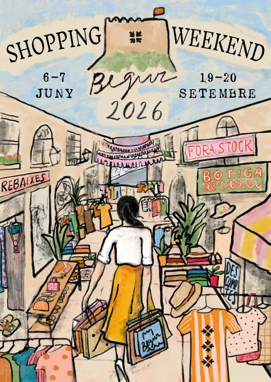 Begur celebra el quart Shopping Weekend amb descomptes i comerç al carrer els dies 6 i 7 de juny