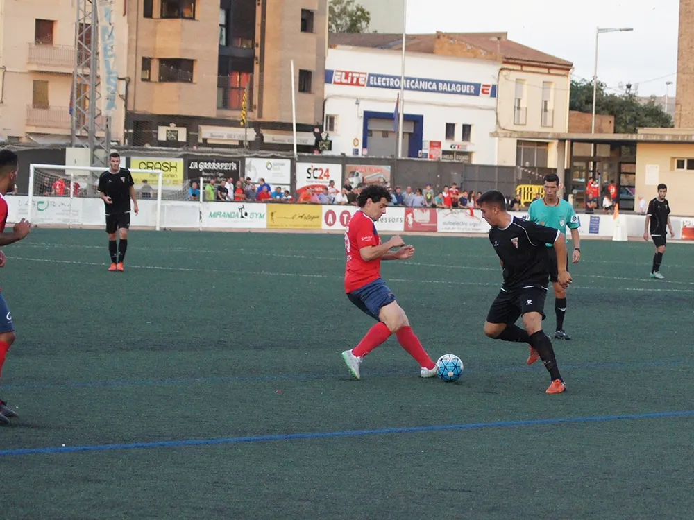 El Balaguer - Rubí de la primera volta va finalitzar 3 a 1 / Arxiu