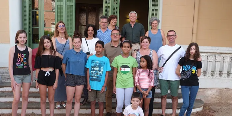 Rubí s'acomida dels infants sahrauís que han passat les vacances a la ciutat