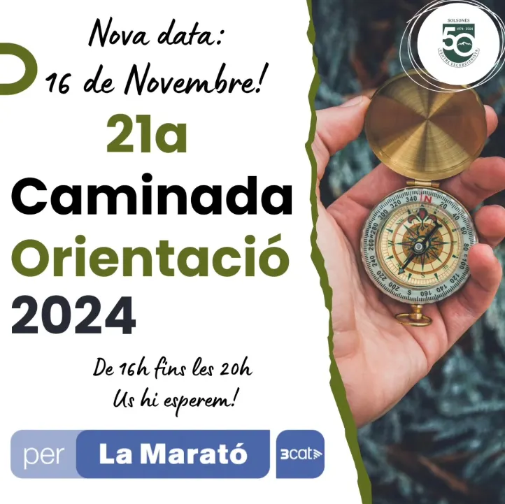 El Centre Excursionista del Solsonès programa la Caminada d'Orientació per aquest dissabte a la tarda