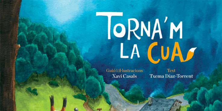 Presentació a la Seu del conte 'Torna'm la cua', de Xavi Casals i Txema Díaz-Torrent