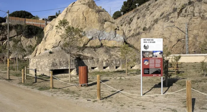 Búnquer al Cavaió (foto: Ajuntament)