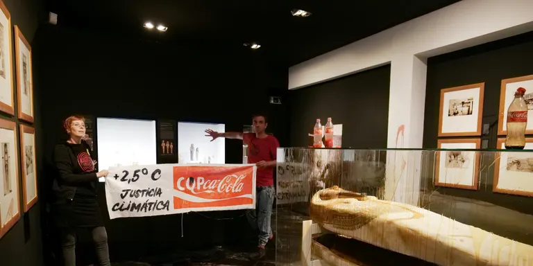 El Museu Egipci de Barcelona denunciarà l’acció dels dos activistes de Futur Vegetal