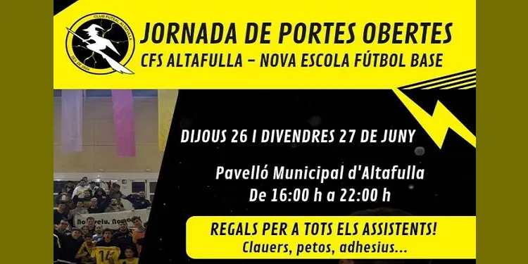 El CFS Altafulla engega el projecte de la seva escola de base i d’un Sènior femení