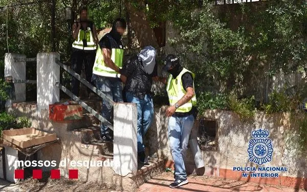 Foto: Mossos d'Esquadra i Policia Nacional