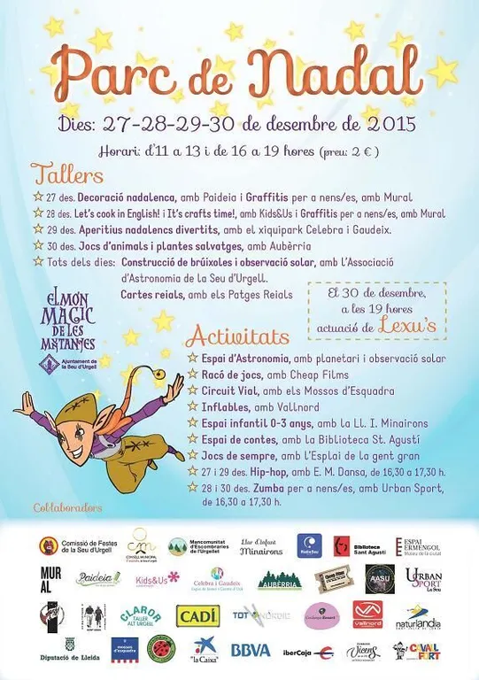 La Seu celebra Nadal amb el Tió de la Freita, màgia i el parc infantil