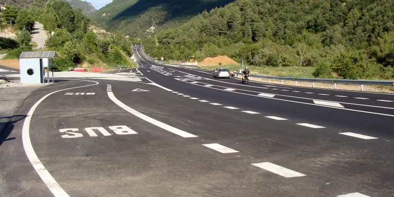 Avança la reforma de cruïlles de la carretera N-260 entre la Seu i Bellver