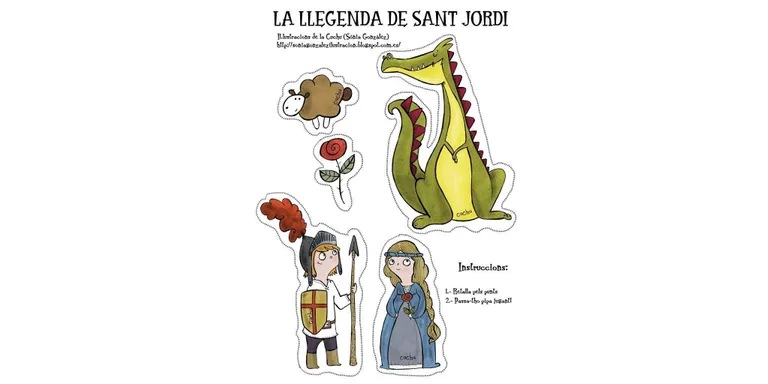 Llegenda de Sant Jordi, la donzella i el drac interpretada per Alcaldes i Regidors dels Municipis d'EMUN
