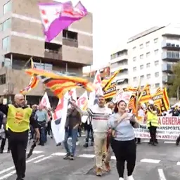 Sergio Pérez (CCOO), vaga de transport - episode art