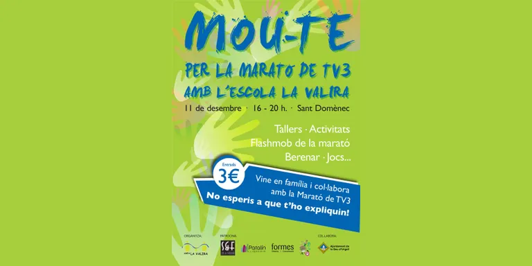 L'escola La Valira de la Seu, a favor de la Marató de TV3