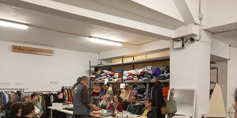 El projecte reÚtil Valls celebra un any amb més de 35 tones de materials reutilitzats