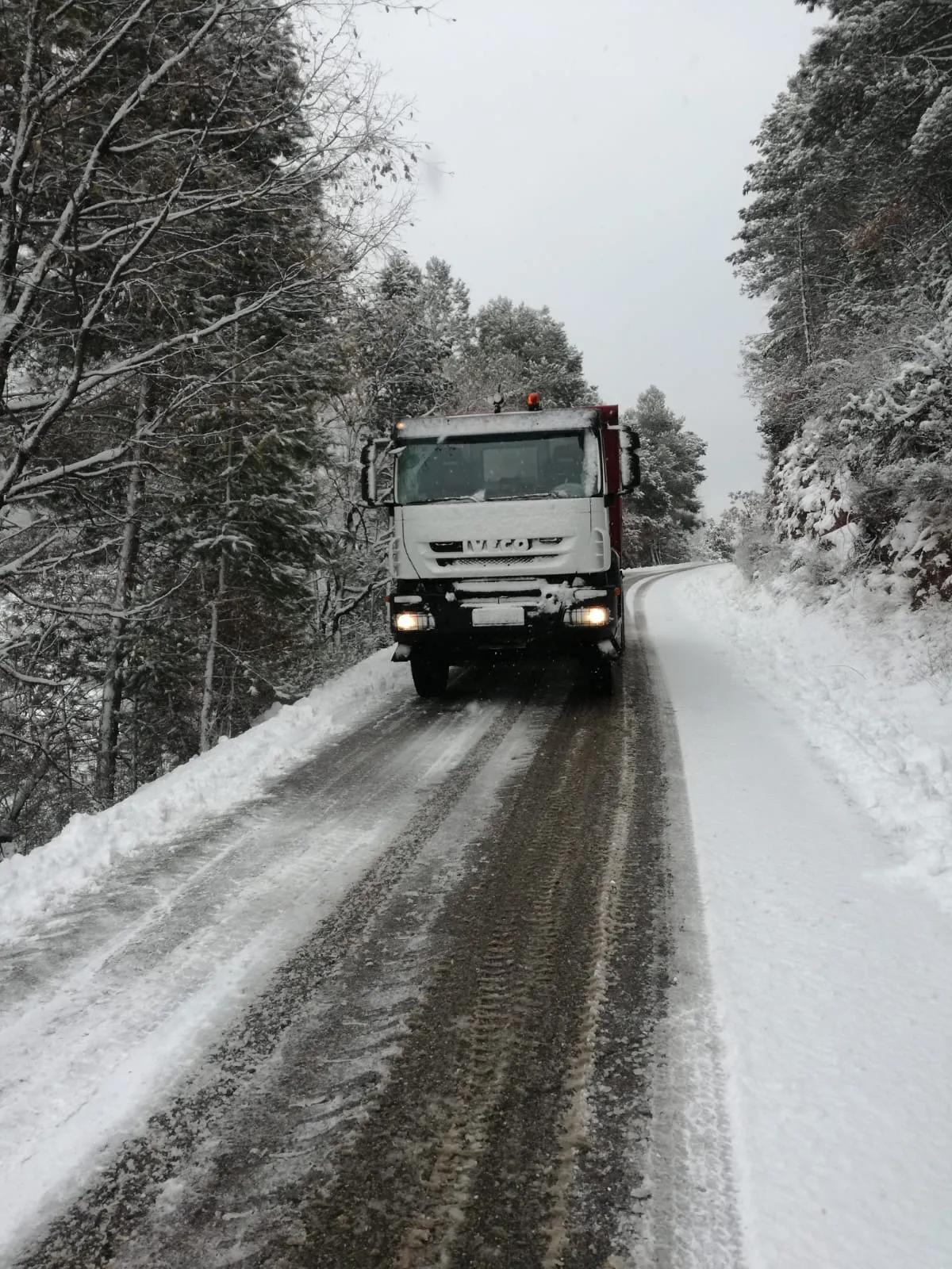 Territori concedeix prop de 37.000 euros en ajuts als ajuntaments del Solsonès per la neteja de carreteres afectades per la neu