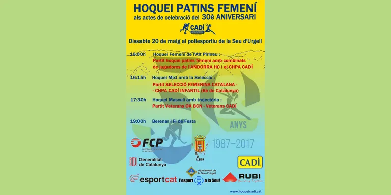 El CHPA Cadí organitza una tarda d'hoquei femení