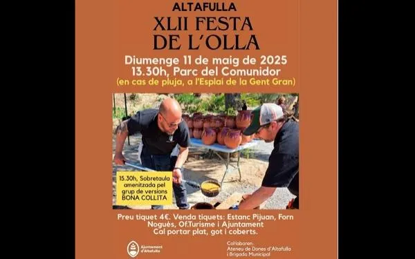 Aquest diumenge torna la Festa de l’Olla a Altafulla