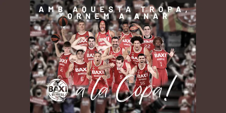 Històric: El Bàsquet Manresa es classifica per la Copa