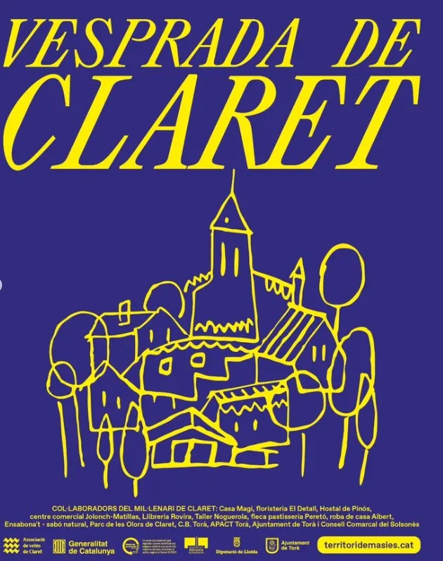 El nucli de Claret, a Torà, celebra el seu mil•lenari
