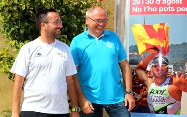 Jorge García es mostra convençut que “el triatló serà l’esport estrella dels Jocs Mediterranis"