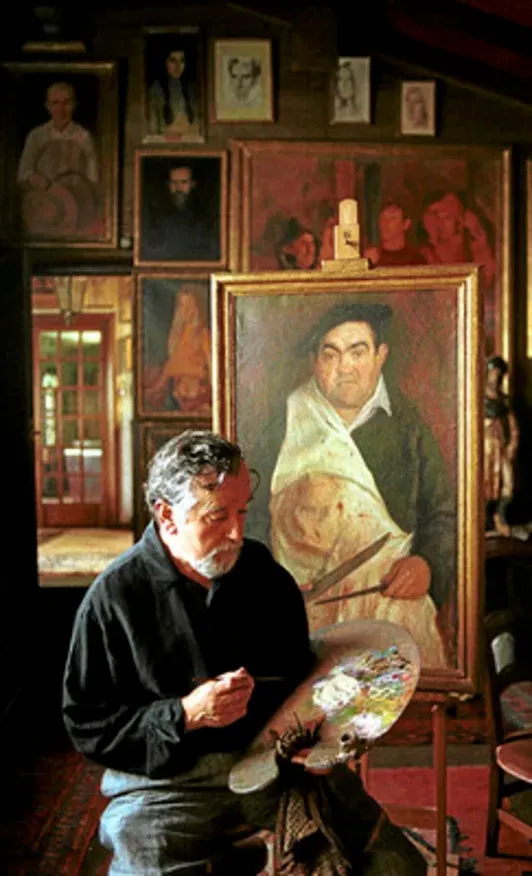 ENRIQUE ALBIZU PERURENA, EL PINTOR QUE DIO ROSTRO AL ALMA DEL BIDASOA