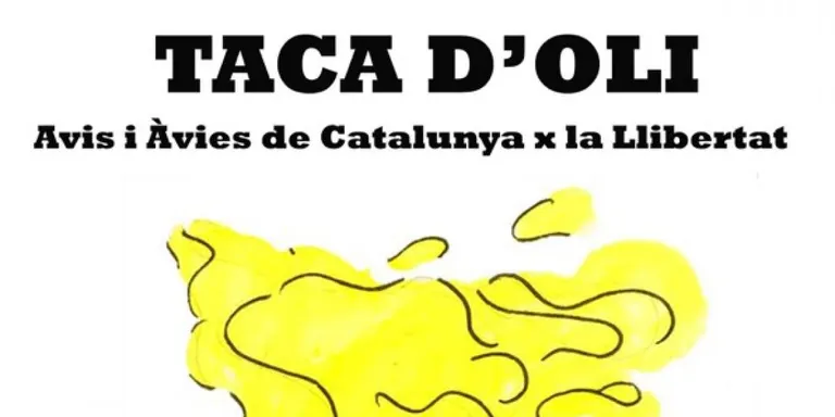 El col·lectiu Caldes Groga s’afegeix al manifest de la Taca d’Oli que agrupa persones grans de tot Catalunya que protesten per la manca d’entesa de les forces independentistes