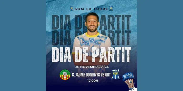 AGENDA ESPORTIVA: La UDT juga al camp del Domenys