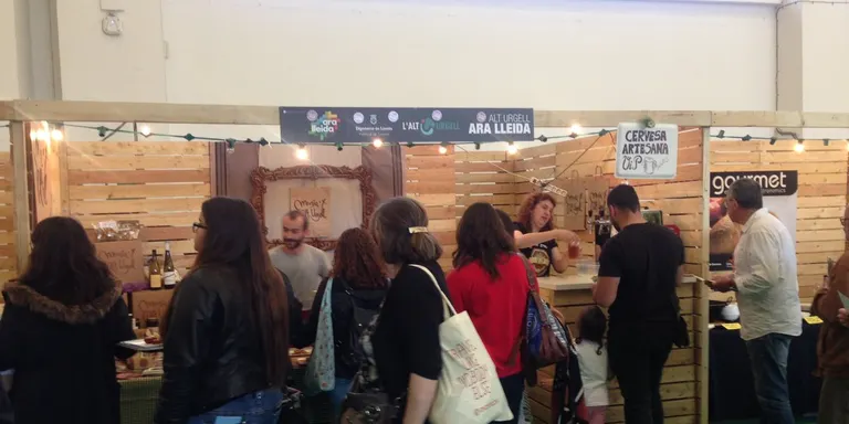 Els aliments de 'Menja't l'Alt Urgell' es donen a conèixer al saló B-Travel
