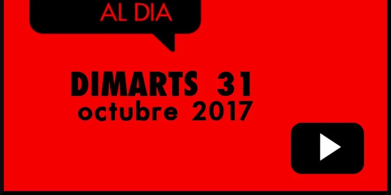 RUBÍ AL DIA dimarts 31 OCTUBRE 2017