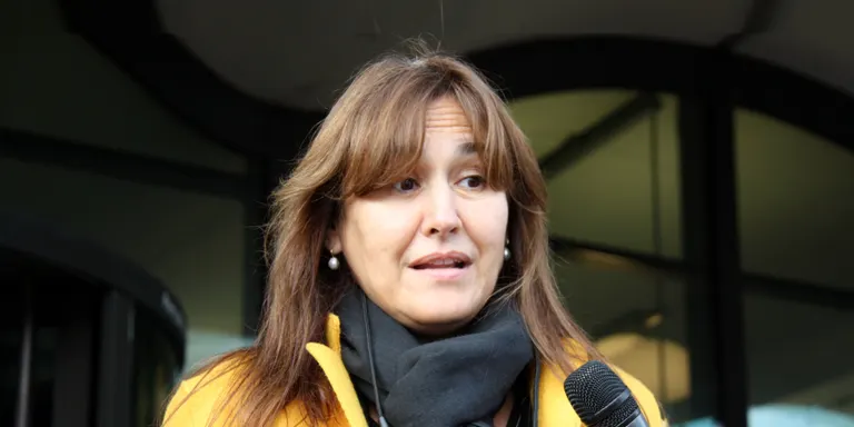 Borràs diu que la "voluntat" dels grups del Parlament és aprovar un pressupost que "refermi la majoria independentista"