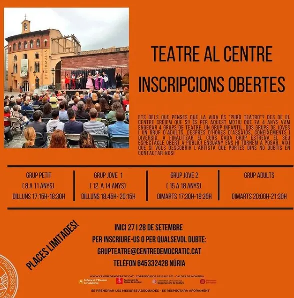 La secció de teatre de l’Ateneu el Centre arrenca la temporada d’assaigs amb més participants que mai i, per primer cop, un segon grup d’adults
