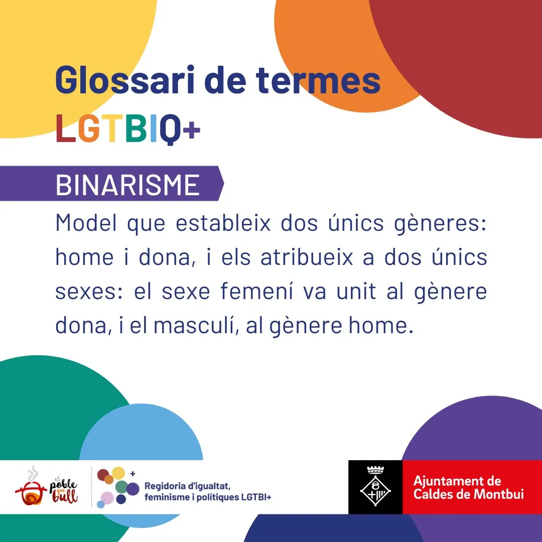 L’Ajuntament de Caldes publica un glossari bàsic de terminologia LGTBI+