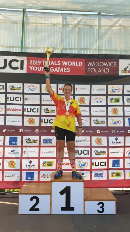 Laia Esquís viu un 2019 rodó: campiona del món, d’Espanya i de Catalunya de trial en bicicleta