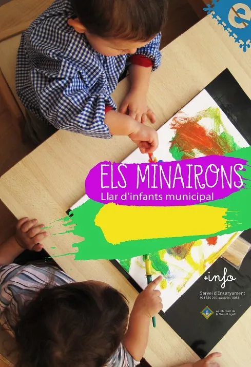 Admesos tots els nens i nenes que van demanar plaça per a la Llar d’infants municipal Els Minairons