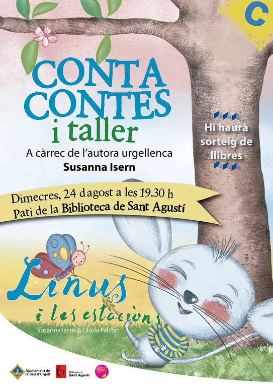 Contacontes i taller infantil a la Seu, a càrrec de l'escriptora urgellenca Susanna Isern