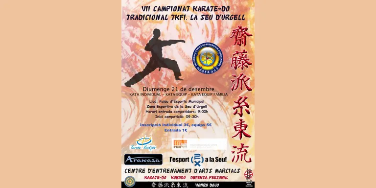 La Seu organitza el 7è Campionat de Karate-do Tradicional TKFI