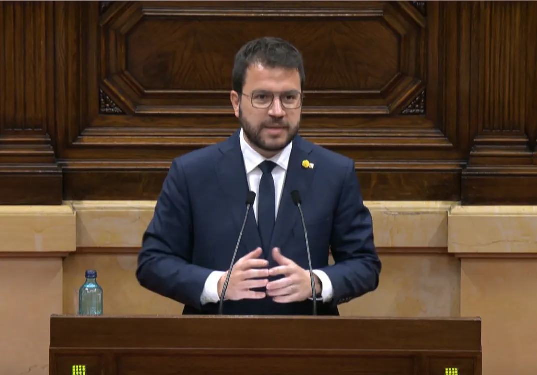 Pere Aragonès, 132è president de la Generalitat: "És un honor i una gran responsabilitat la que sento a les meves espatlles"