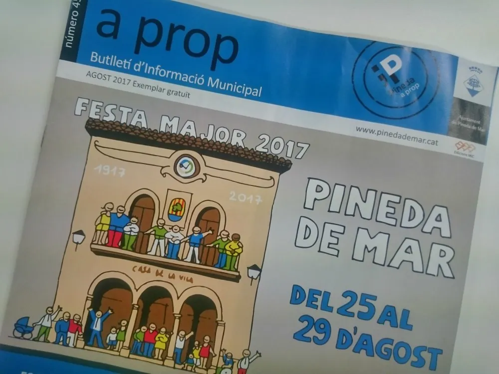 L'A Prop del mes d'agost inclou la programació de la Festa Major