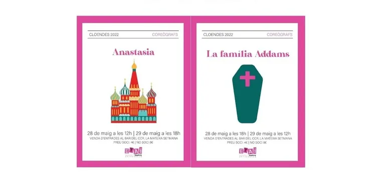 Els musicals 'La familia Adams' i 'Anastasia' al Centre Cultural
