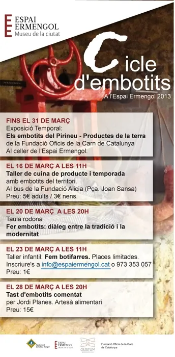 Recta final del cicle d'embotits amb un tast comentat