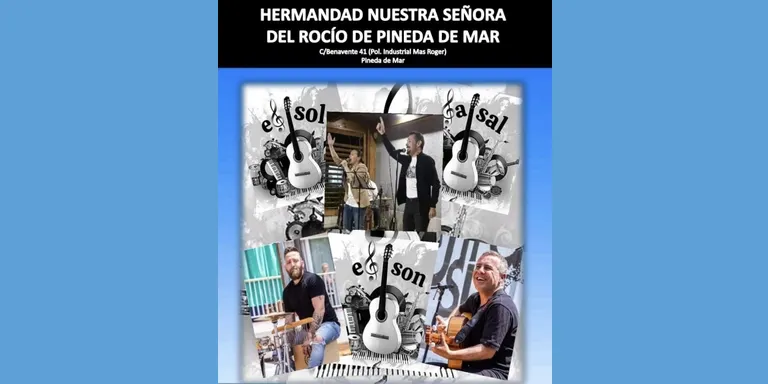 Inici de temporada a la Hermandad del Rocio de Pineda amb el concert del grup 'El Sol, la Sal, el Son'