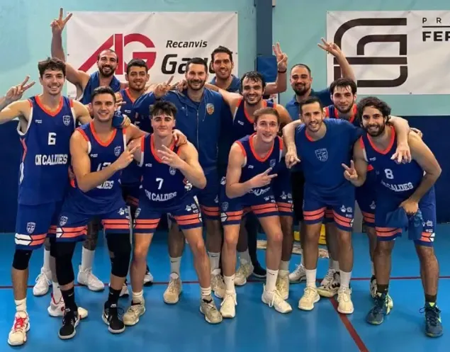 El CN Caldes masculí de bàsquet demostra el seu creixement a Copa Catalunya en derrotar el Tarragona B (73-58)